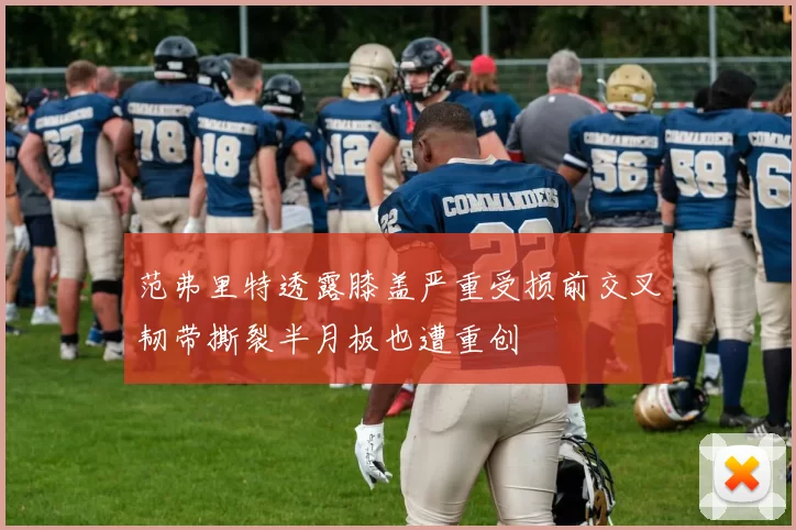 范弗里特透露膝盖严重受损前交叉韧带撕裂半月板也遭重创