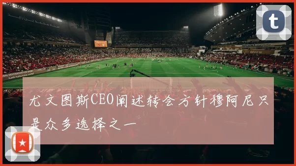 尤文图斯CEO阐述转会方针穆阿尼只是众多选择之一